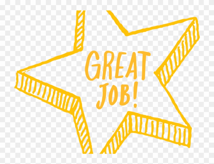 It's Nice To Be Told You're Good At Something - Good Job Star Png Clipart #2909308