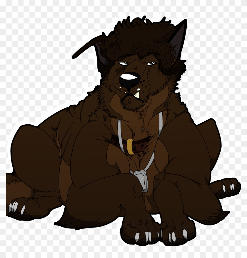 Fatty-butt - Illustration Clipart