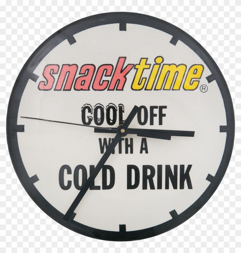 Snack Time Clock - Wall Clock Clipart #2909661