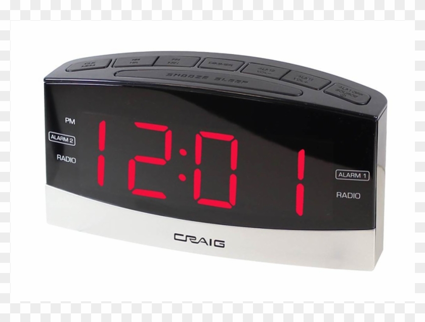 Digital Alarm Clock Png Clipart