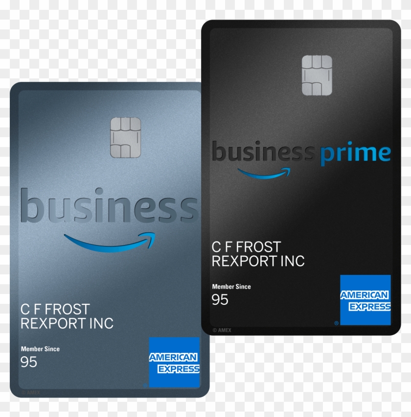 Amazon Business Credit Card Transparent Background - Amazon Business American Express Card Clipart
