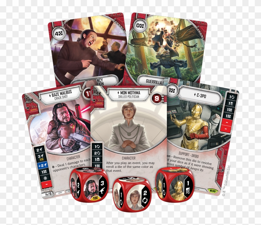 The Characters - Hero Star Wars Destiny Clipart #2909842
