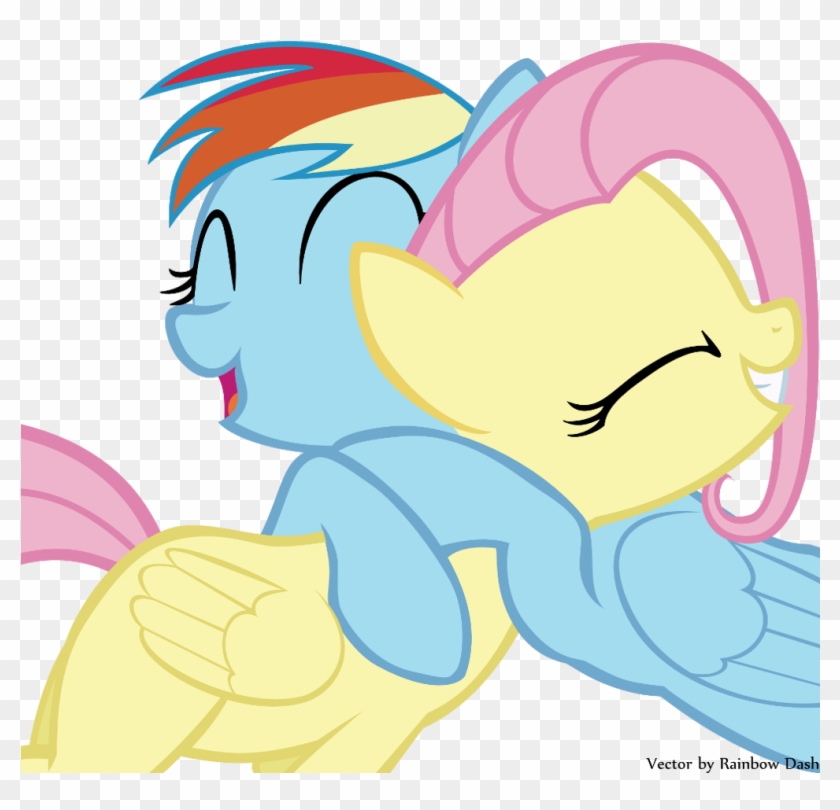 Rainbow Dash Photo - Rainbow Dash And Fluttershy Clipart