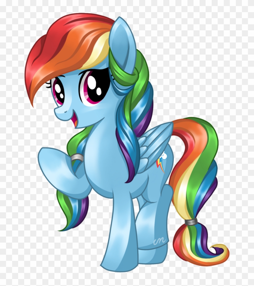 Rainbow Dash By Sunshineshiny - Menggambar My Little Pony Clipart