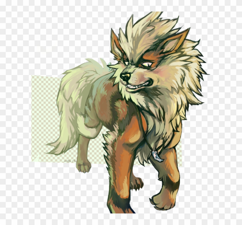 Arcanine - Illustration Clipart