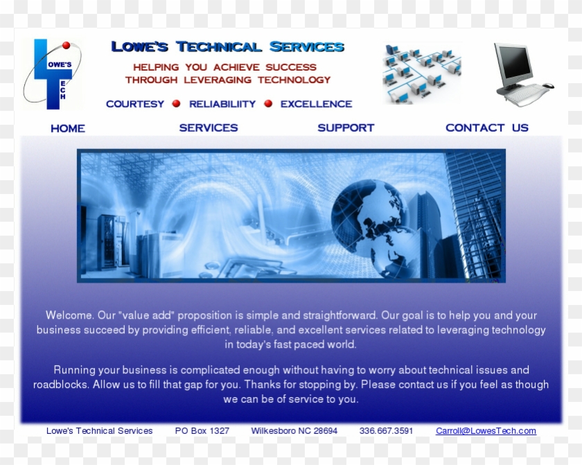 Lowe's Technical Services Competitors, Revenue And - Banner Clipart #2910614