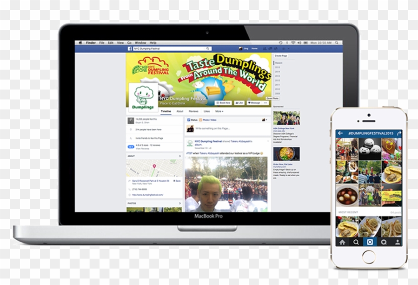 Chef One 2015 Nyc Dumpling Festival - Tablet Computer Clipart