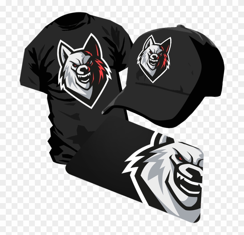 Clan Logo Vector Print L039 Mascot Wolf - Wolf Mascot Logo Png Clipart #2911686