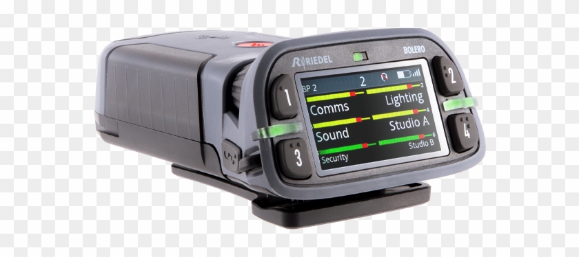 Bolero 6-key Beltpack - Riedel Bolero Clipart