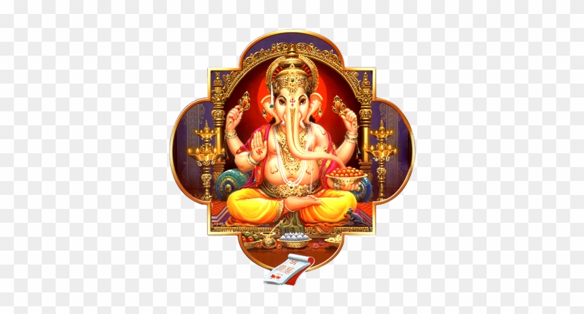 Download By Size - Ganesh Puja Invitation Card Clipart