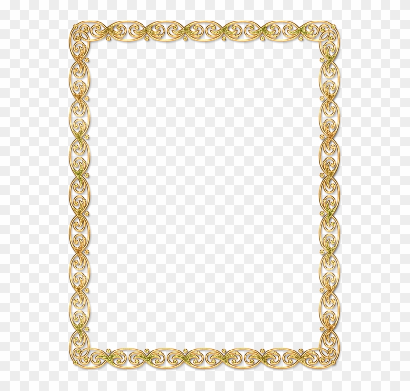 Cadre Blank Certificate, Certificate Frames, Printable - Victorian Border Gold Png Clipart