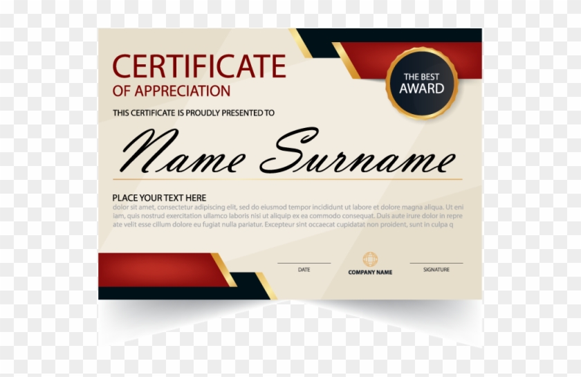 Elegance Horizontal With - Flyer Clipart