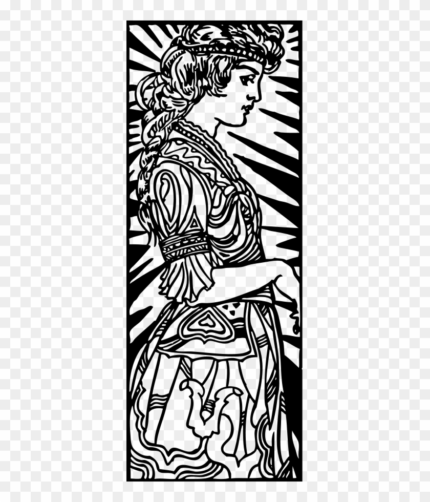 Golden Maiden - Clip Art - Png Download #2912697