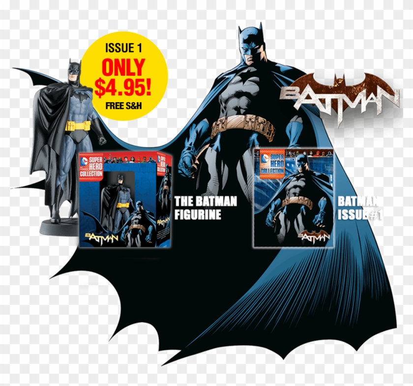 Dc Comics Super Hero Figurines - Illustration Clipart #2913077