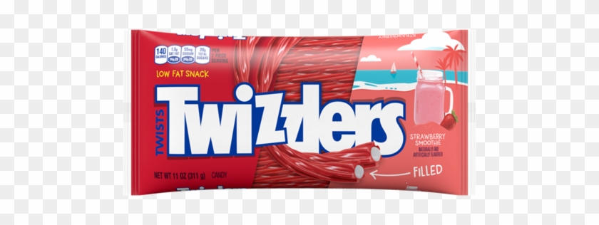 Twizzlers Filled Twists Strawberry Smoothie - Twizzlers Clipart