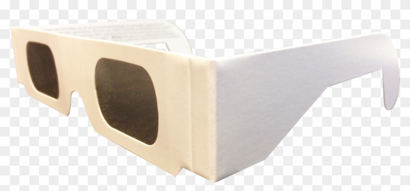 Plain White Safe - White Solar Eclipse Glasses - Png Download