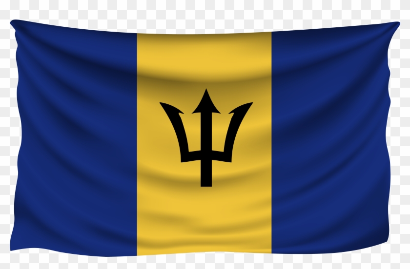 Christmas Lights Border Png - Barbados Flag Transparent Clipart #2913611