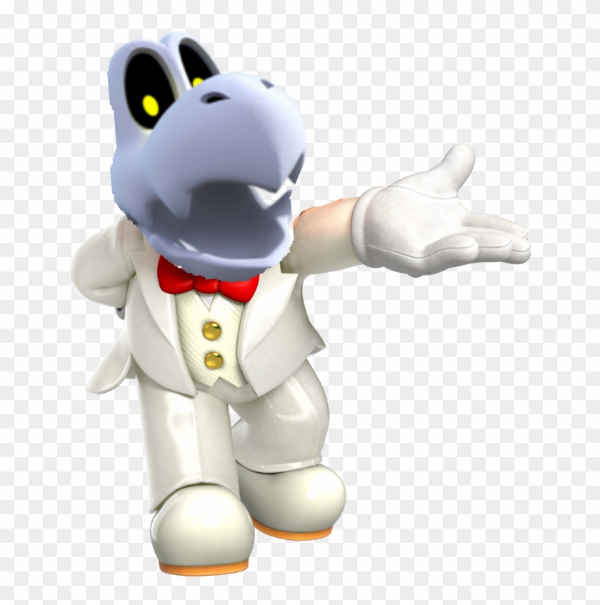 Groom Dry Bones - Super Mario Odyssey Characters Clipart