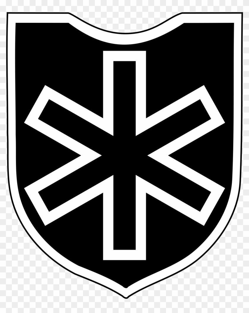 File 6th Ss Division Logo Svg Wikimedia Commons Rh - Ss Division Nord Clipart