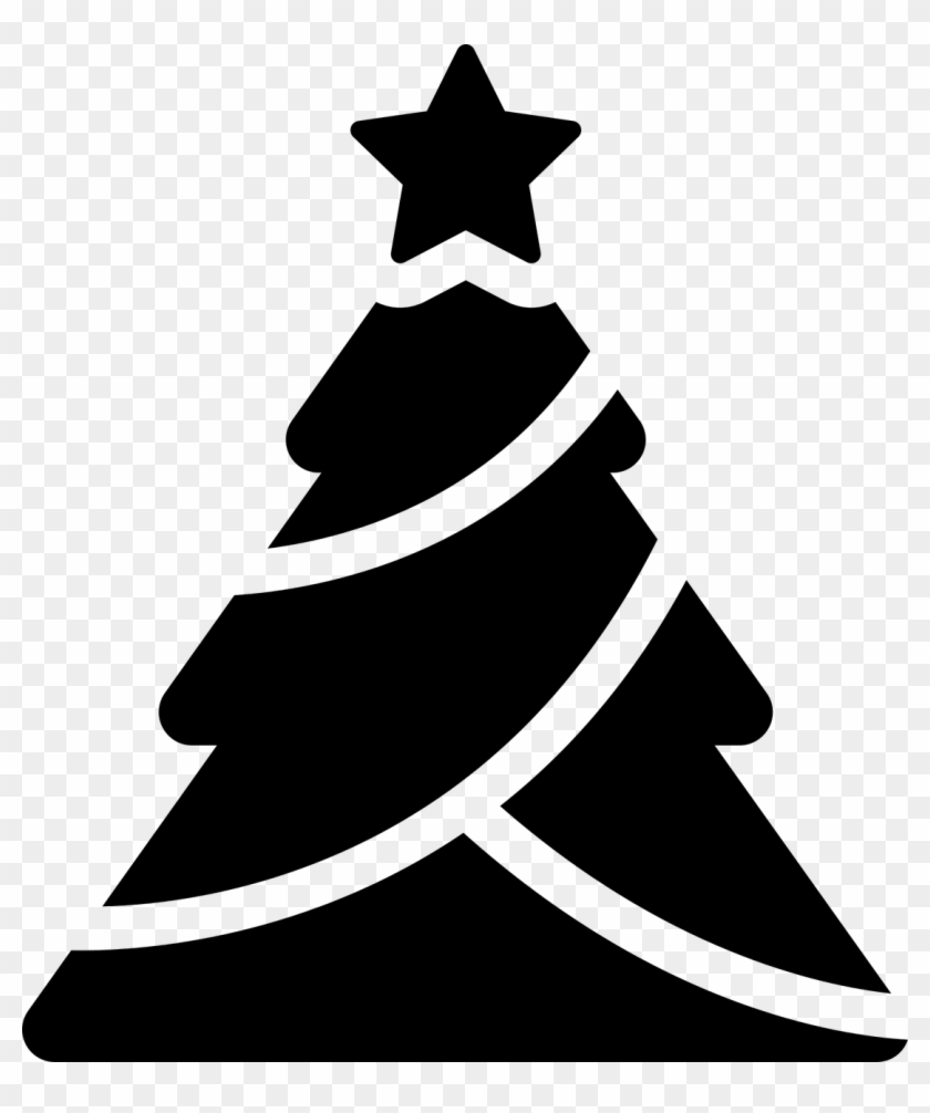 Christmas Tree,christmas,pine,free Vector Graphics,free - Icono De Arbol De Navidad Clipart #2913754