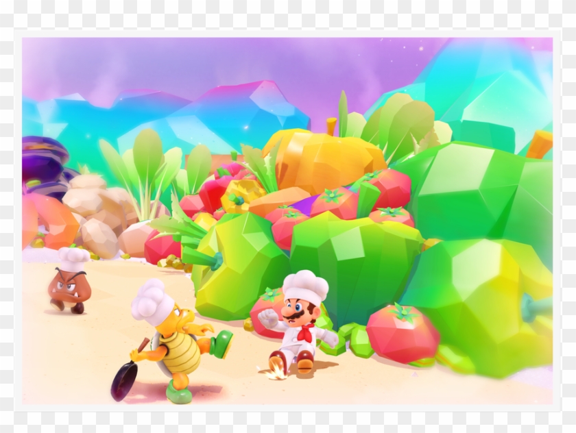Pause - Mario Odyssey Luncheon Kingdom Clipart #2913858