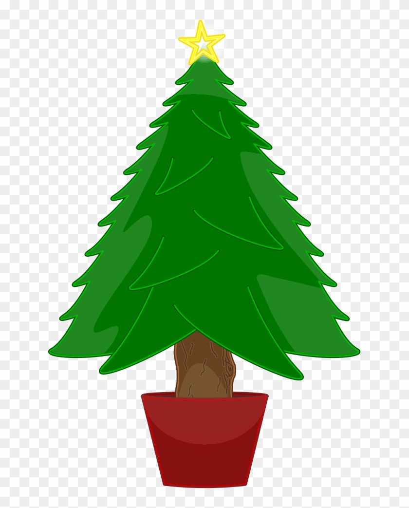 Tree - Christmas Tree Clip Art Simple - Png Download #2913864