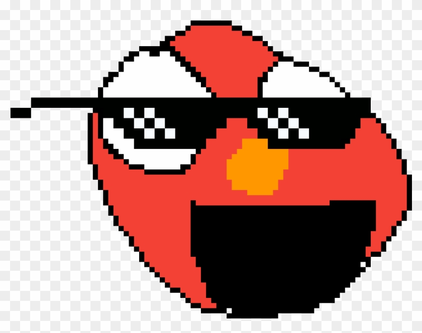 Pixilart Elmo Anonymous Png Mlg Elmo - Peach Fruit Pixel Art Clipart #2913902