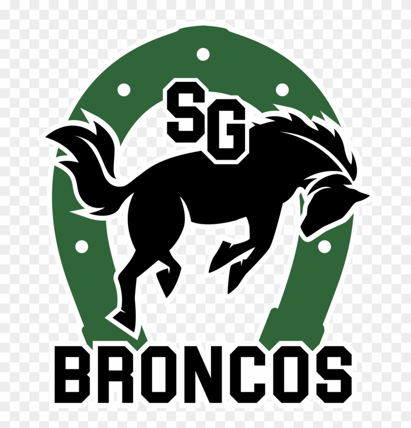 Broncos Vector Outline Transparent Clipart Free Download - Vaquero Vector - Png Download