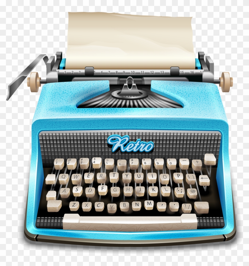 Typewriter Png - Typewriter With Transparent Background Clipart