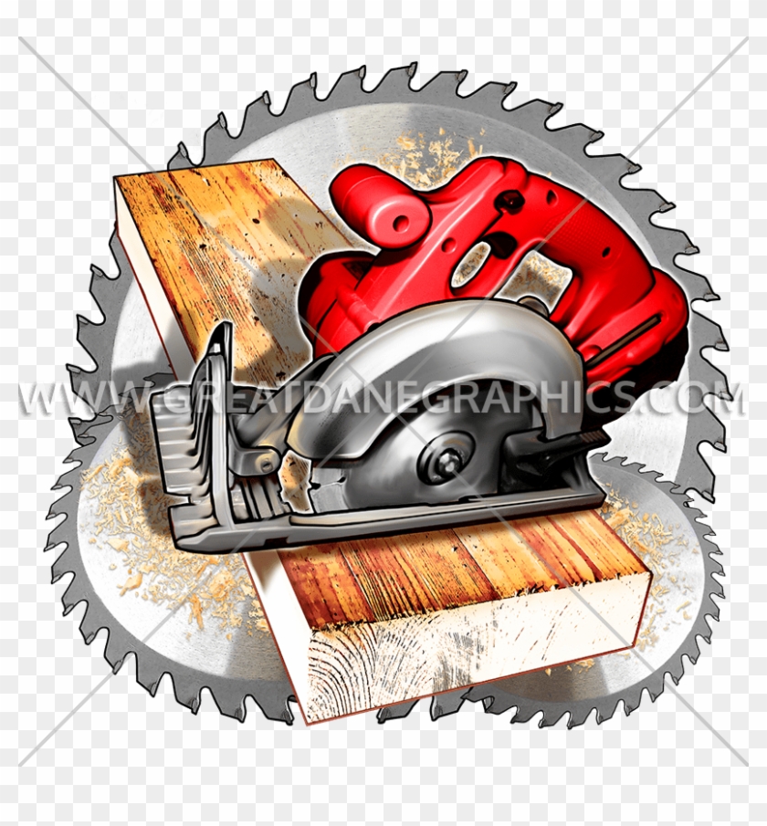 Circular Saw - Circular Saw Clip Art - Png Download