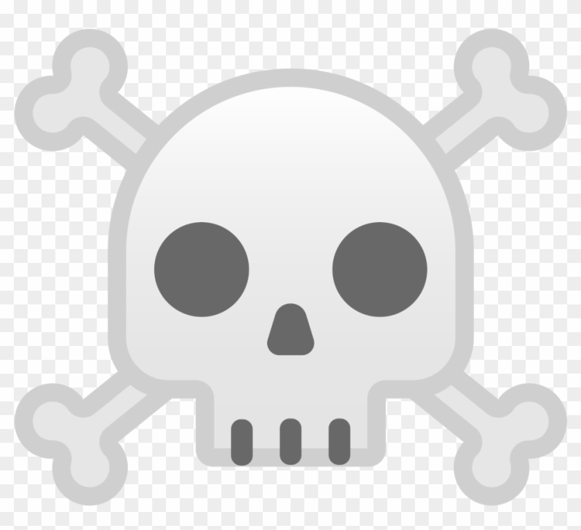 Noto Emoji Oreo - Emoji Caveira Clipart #2914697