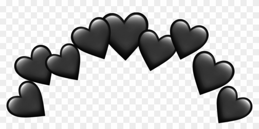 Sticker White Heart Crown Emoji Transparent Png Sticker Clipart