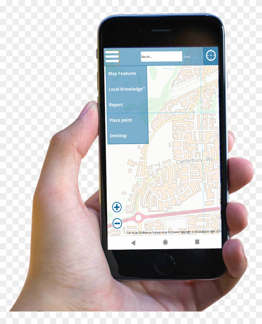 Gis And Web Mapping Software From Cadcorp Grid Iphone - Garage Door Opener Clipart