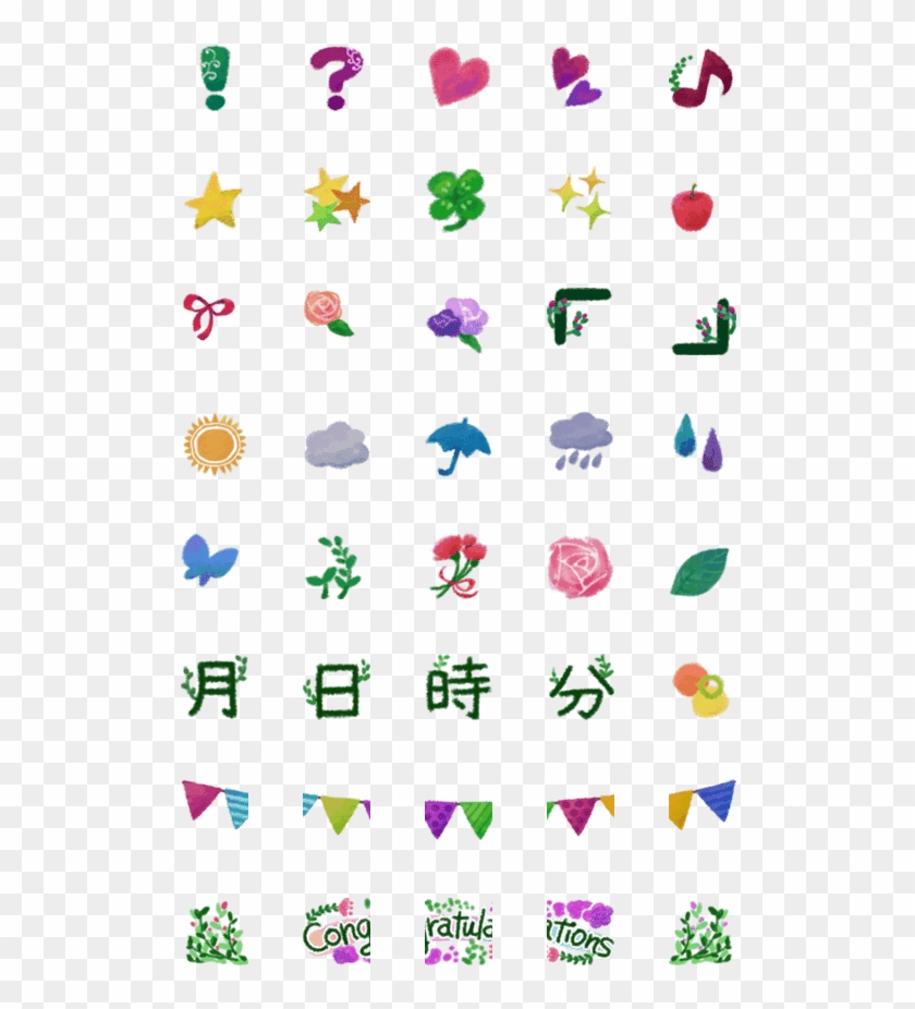 Tap An Emoji For A Preview - Line アイコン 手書き Clipart