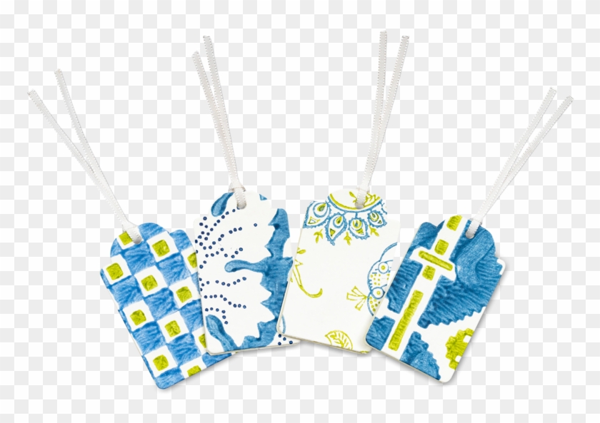 Printed Paper Gift Tag Set - Necklace Clipart
