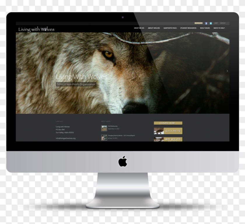 It's Okay To Take Part In A Little Shameless Self Promotion - Living With Wolves Clipart #2915256