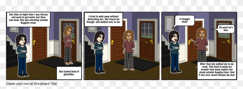 An Apparition At The Door - Wonder An Apparition At The Door Clipart