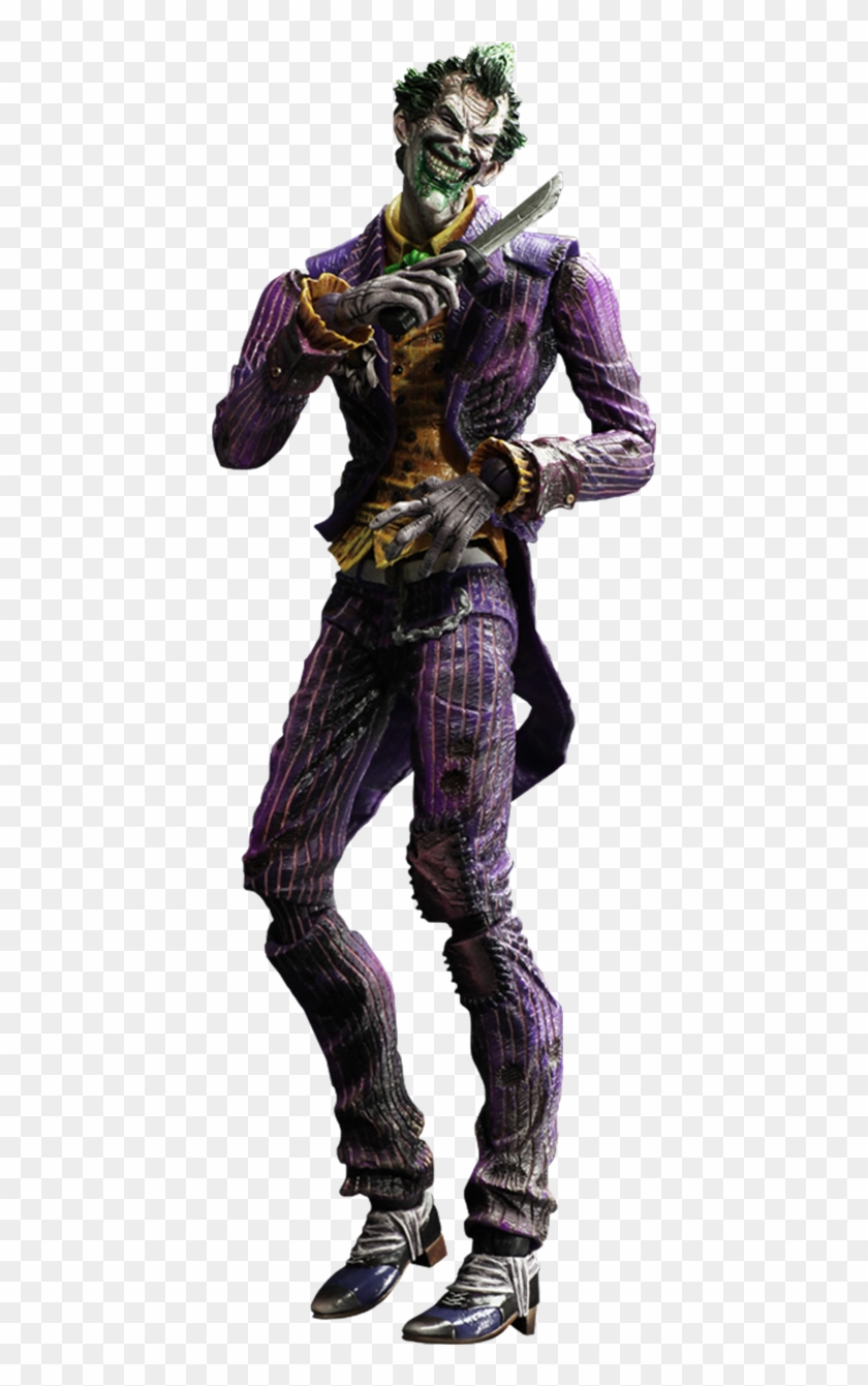 The Joker Action Figure - Joker Arkham City Png Clipart