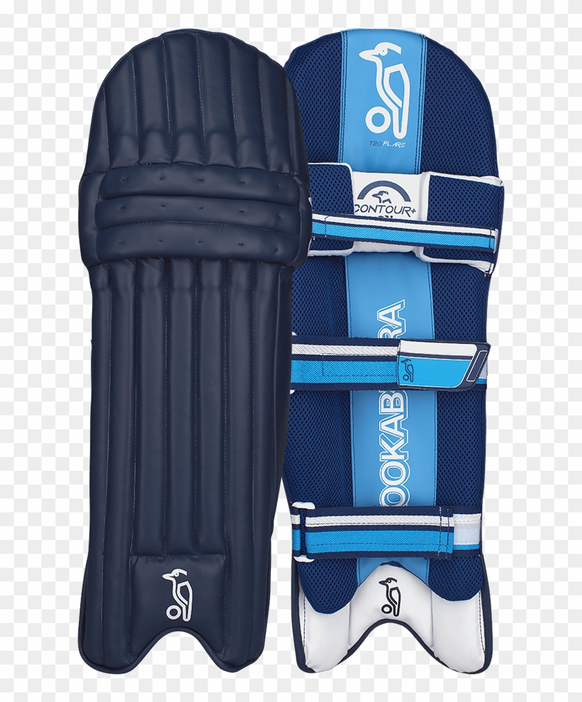 T20 Flare - Cricket Kookaburra Blue Pads Clipart #2916173