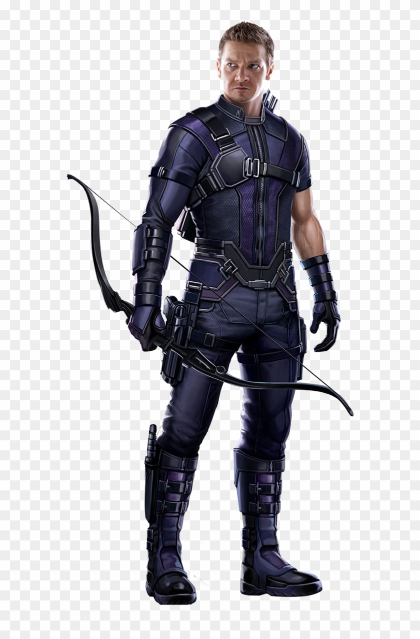 Png Gavião Arqueiro - Captain America Civil War Hawkeye Png Clipart