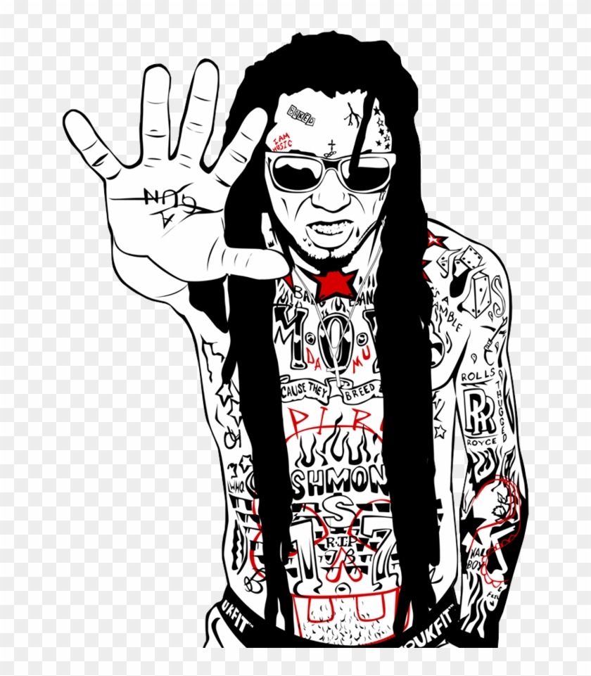 Lil Wayne Render - Lil Wayne Dedication 5 Album Clipart