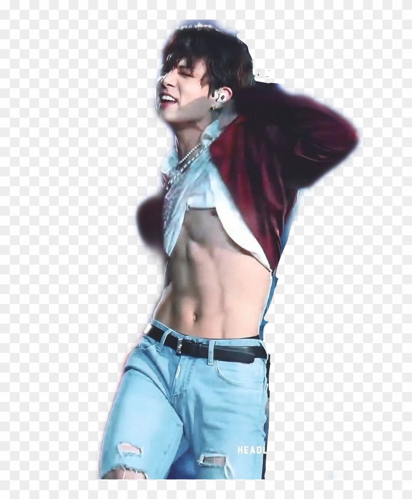 #bts #fakelove #jungkook #abs - Bts Jeon Jungkook Abs Clipart #2916910