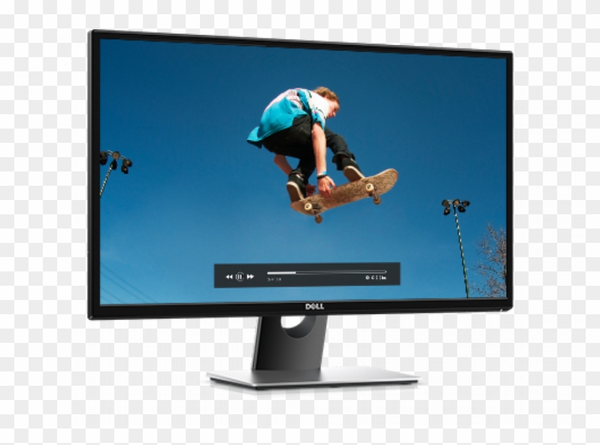 Computer Monitors - Dell Se2717h Clipart