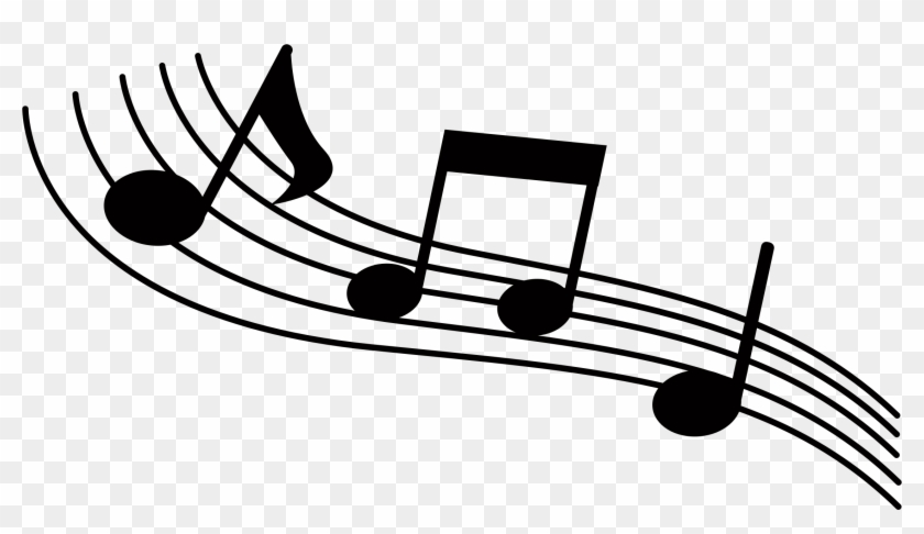 This Free Icons Png Design Of Flowing Notes - 無料 素材 イラスト 音符 Clipart