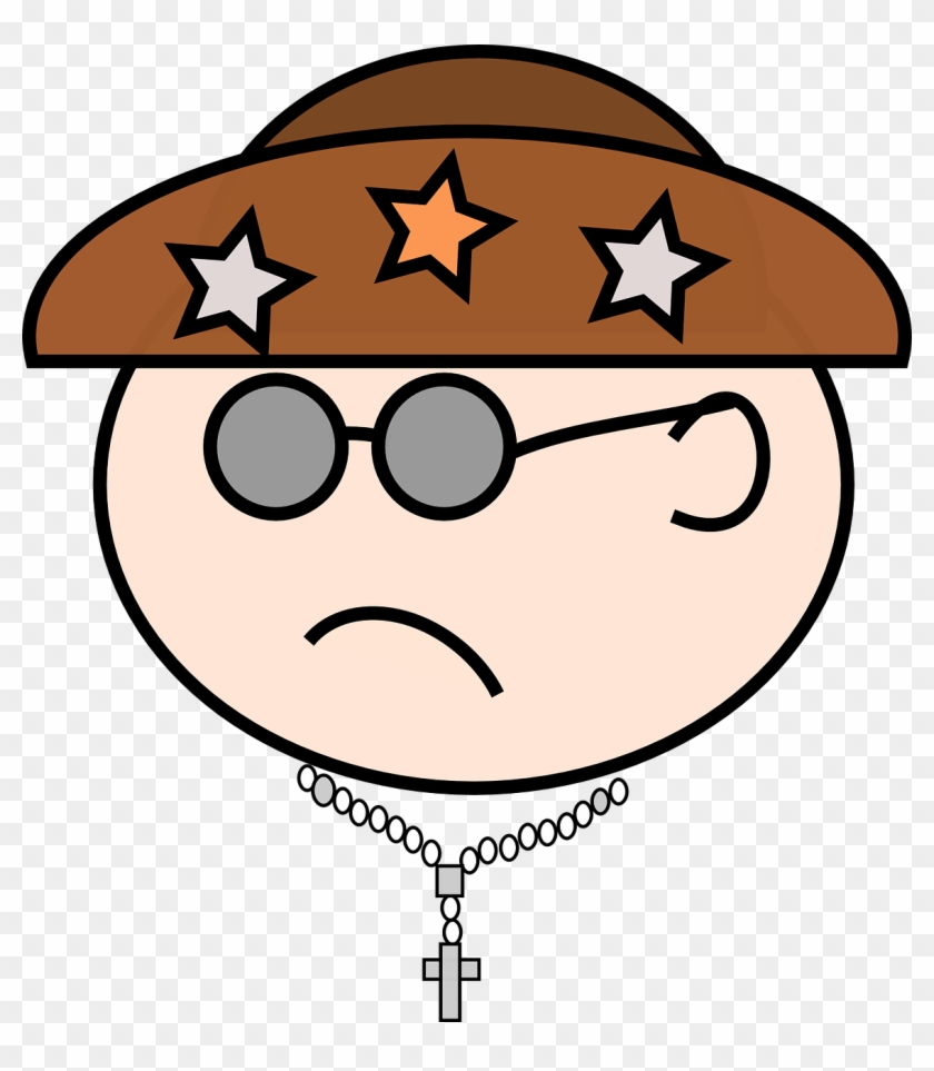 Cowboy Man Person Face Sad Png Image - Cangaceiro Clipart Transparent Png