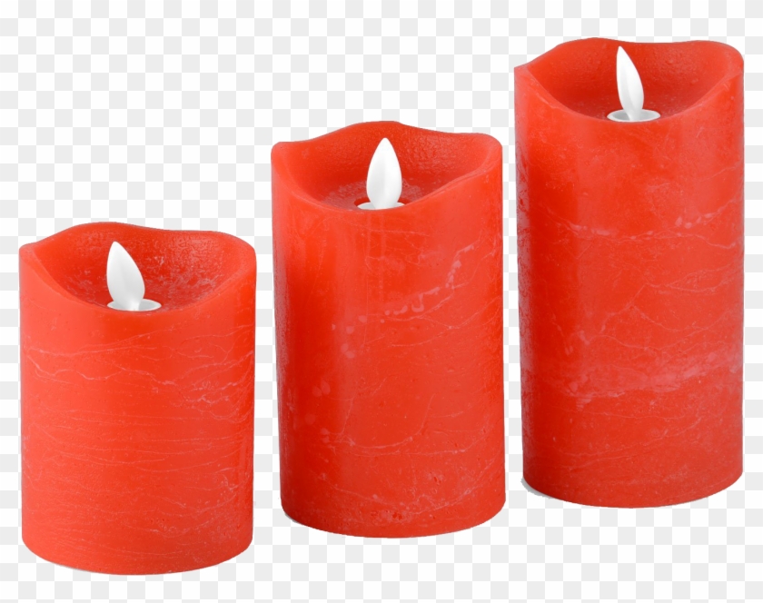 Candles Free Transparent Images - Remote Control Red Wax Led Realistic Candles Clipart #2918260