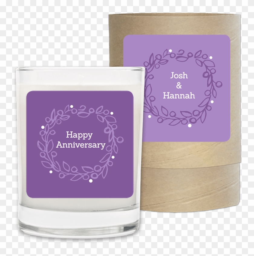 Happy Anniversary Wreath - Box Clipart