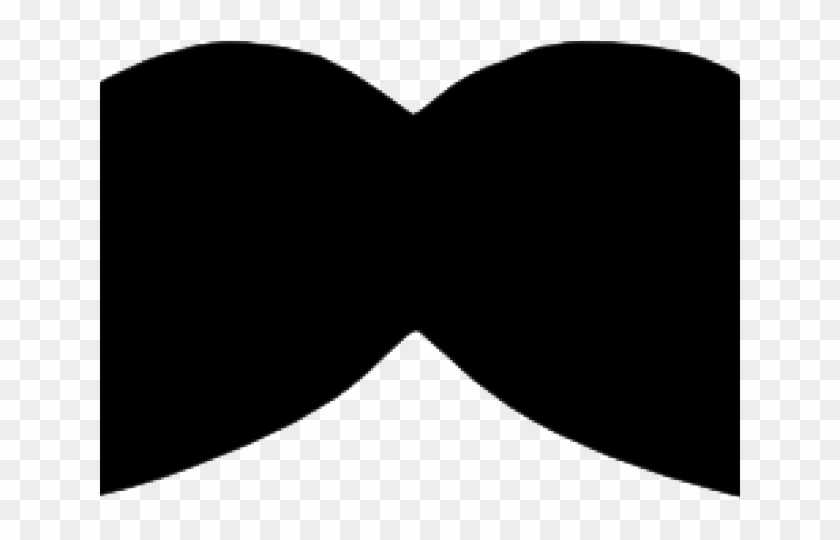 Mustache Clipart Big Mustache - Silhouette - Png Download #2918323