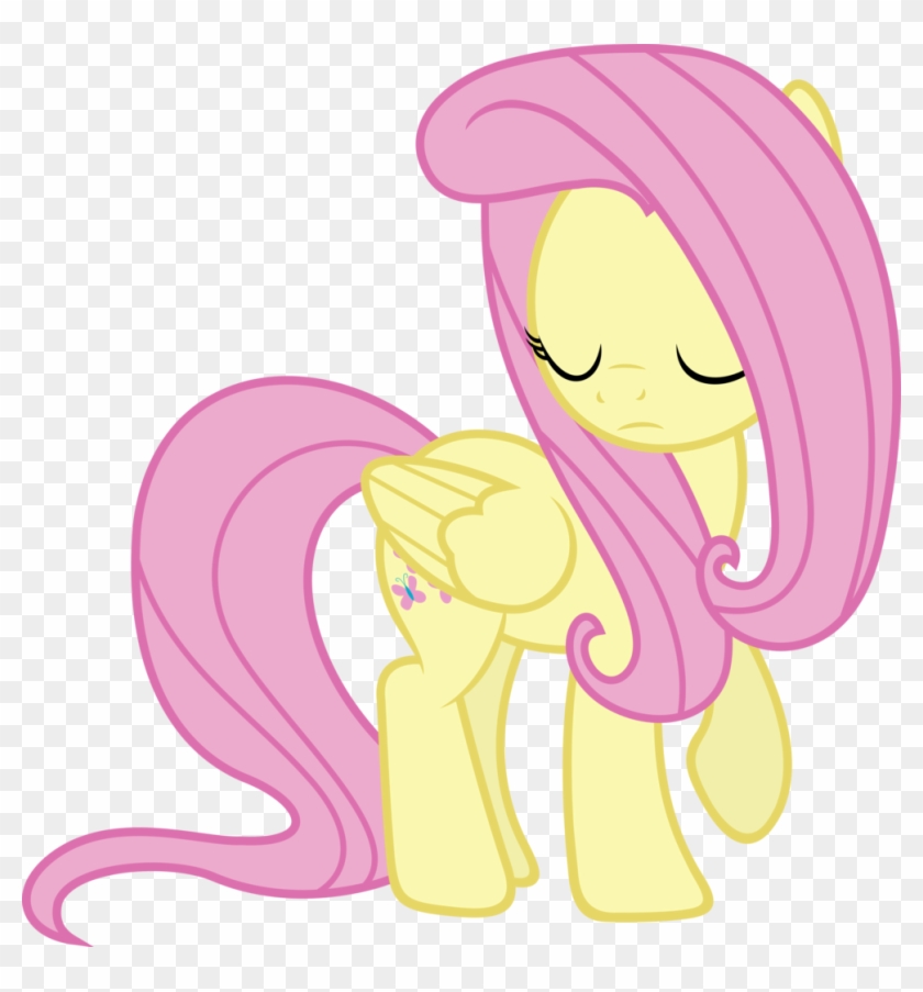 Artist Slb - My Little Pony Fluttershy Sad Clipart