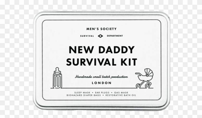 New Daddy Survival Kit, Dad Gifts, New Dad Gift , Png - Sign Clipart #2918740